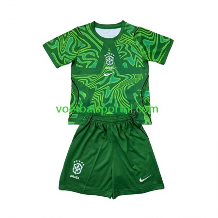 Brazilië Doelman Kind Uit Tenue World Cup 2026